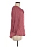 Fred David Red 3/4 Sleeve Blouse Size M - photo 4