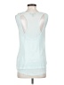 Banana Republic 100% Polyester Teal Sleeveless Blouse Size XS - photo 2