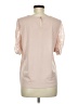 Adrianna Papell Pink Short Sleeve Top Size M - photo 2
