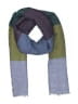 J.Jill Color Block Blue Purple Scarf One size - photo 1