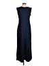 Grecerelle Solid Blue Casual Dress Size S - photo 1