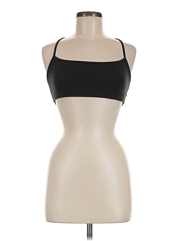 Pre-owned Vitality Tank Top Black Halter Neckline Tops