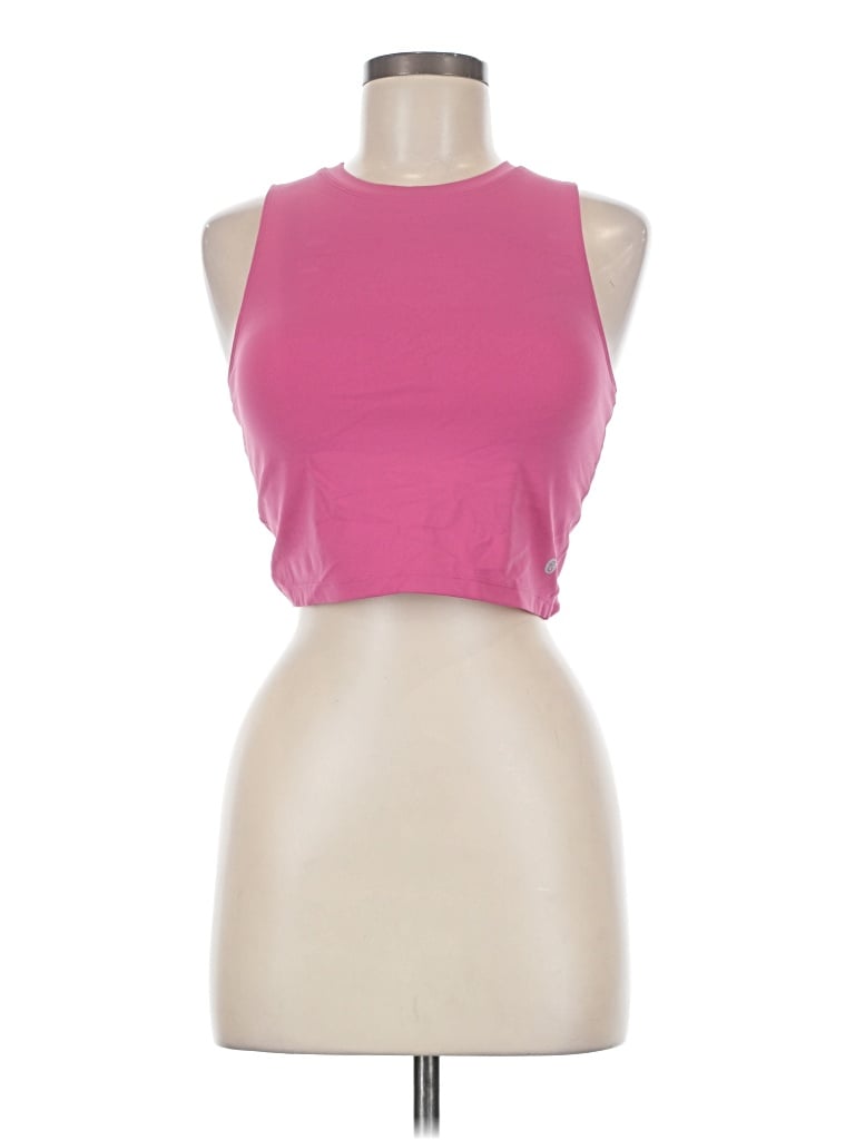Pre-owned Assorted Brands Tank Top Pink Halter Neckline Tops