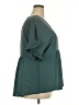 MIHOLL 100% Polyester Teal 3/4 Sleeve Blouse Size XXL - photo 4