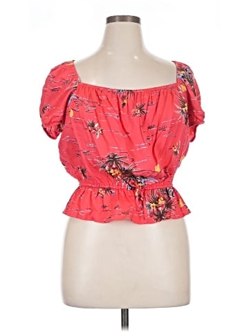Reformation Jeans Short Sleeve Blouse (view 1)