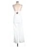Tea & Cup Solid White Jumpsuit Size M - photo 2