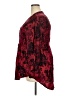 Torrid Red Long Sleeve Blouse Size 2X Plus (2) - photo 5