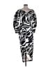 Nordstrom Graphic Black Cocktail Dress Size S - photo 1