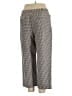 Talbots Houndstooth Brown Casual Pants Size 16 - photo 2