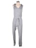 Stars Above Metallic Gray Jumpsuit Size S - photo 1