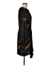 Santorelli 100% Viscose Graphic Black Cocktail Dress Size EU (IT) 46 / US 10 - photo 4