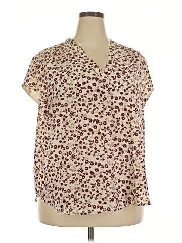 Monday Fun Short Sleeve Blouse (view 1)