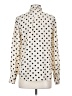 J.Crew 100% Silk Polka Dots Ivory Blouse Size 2 - photo 2