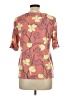 Style&Co Orange Short Sleeve Blouse Size L - photo 2
