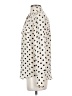 J.Crew 100% Silk Polka Dots Ivory Blouse Size 2 - photo 5