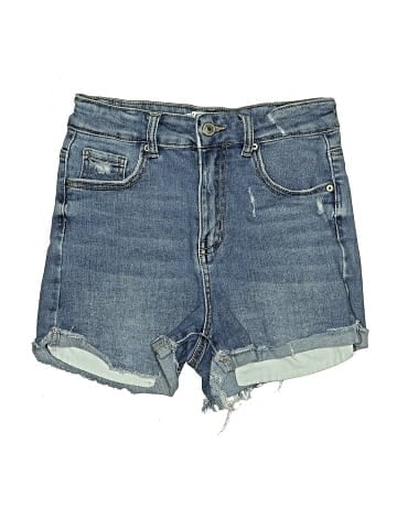 Wax Jean Denim Shorts (view 1)