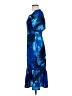 Sofia Jeans by Sofia Vergara 100% Polyester Blue Cocktail Dress Size M - photo 5