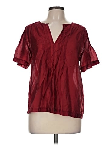 Banana Republic Factory Store Short Sleeve Blouse (view 1)