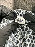 Gap 100% Polyester Silver Sleeveless Blouse Size L - photo 7