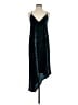 BCBGMAXAZRIA Solid Teal Cocktail Dress Size S - photo 1