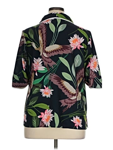 ELOQUII 3/4 Sleeve Blouse (view 2)