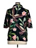 ELOQUII Tropical Black 3/4 Sleeve Blouse Size 14 Plus - photo 2