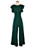 Knitee Solid Green Jumpsuit Size 8 - 10 - photo 1