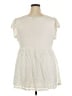 Torrid Ivory Long Sleeve Blouse Size 3X Plus (3) - photo 2
