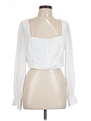 BCBGeneration Long Sleeve Blouse (view 1)