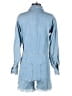 Free People 100% Cotton Blue Romper Size S - photo 2