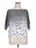 Violet & Claire 100% Polyester Gray 3/4 Sleeve Blouse Size XL - photo 1