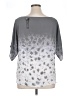 Violet & Claire 100% Polyester Gray 3/4 Sleeve Blouse Size XL - photo 2