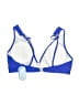 Hi-Line Solid Blue Swimsuit Top Size L - photo 2