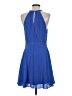 Express Solid Blue Cocktail Dress Size S (estimated) - photo 2