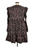 Simplee Floral Black Casual Dress Size 24 - photo 2