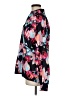 Unbranded Floral Black Long Sleeve Blouse Size M - photo 5