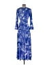 Colleen Lopez Blue Casual Dress Size S - photo 2