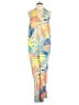 Flying Tomato 100% Polyester Tropical Yellow Jumpsuit Size L - photo 1