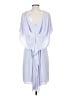 Halston Heritage 100% Polyester Solid White Casual Dress Size 2 - photo 2