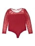 Ambiance Apparel Red Bodysuit Size 1X - photo 1