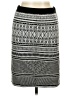 Sanctuary Chevron-herringbone Gray Casual Skirt Size L - photo 1