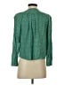 Maeve 100% Rayon Green Long Sleeve Blouse Size XS - photo 2
