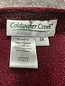 Coldwater Creek Paisley Burgundy Pullover Sweater Size 1X - photo 7
