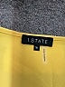 1.State 100% Polyester Yellow Sleeveless Blouse Size XL - photo 7