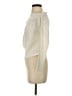MNG 100% Polyester Ivory Long Sleeve Blouse Size 4 - photo 5