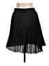 Shein 100% Polyester Solid Black Formal Skirt Size L - photo 2