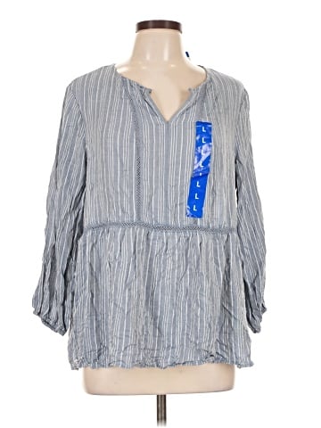 Fever 3/4 Sleeve Blouse (view 1)