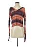 BCBGMAXAZRIA Brown Long Sleeve Top Size S - photo 1