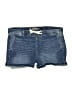 Torrid Blue Denim Shorts Size 1X Plus (1) - photo 1