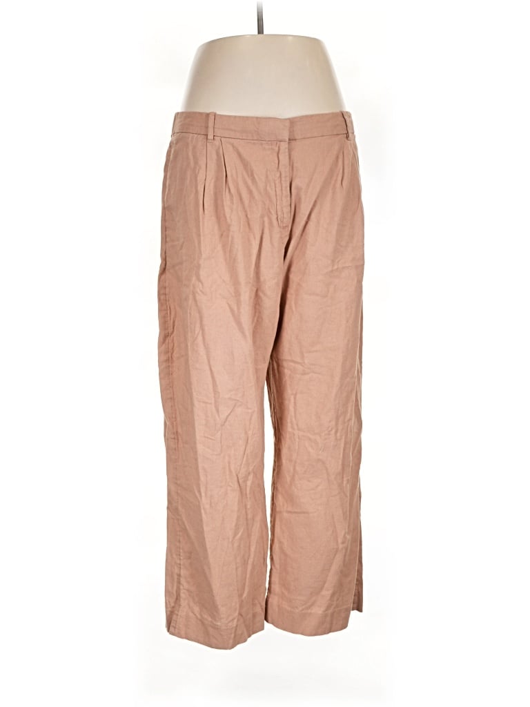 Pre-owned Abercrombie & Fitch Casual Pants In Tan